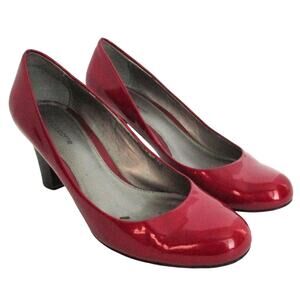 Liz Claiborne Women's Red High Heel Pumps Size 8.5M